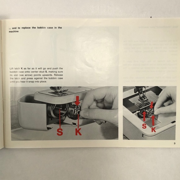 Pfaff 1211 & 1212 Manual - Picture 6 of 7